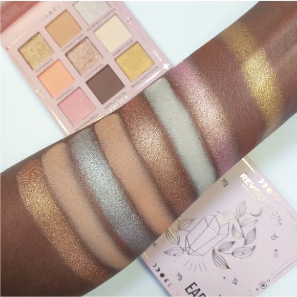 7 pc Makeup Revolution Eyeshadow/Lip Bundle - Picture 6 of 9